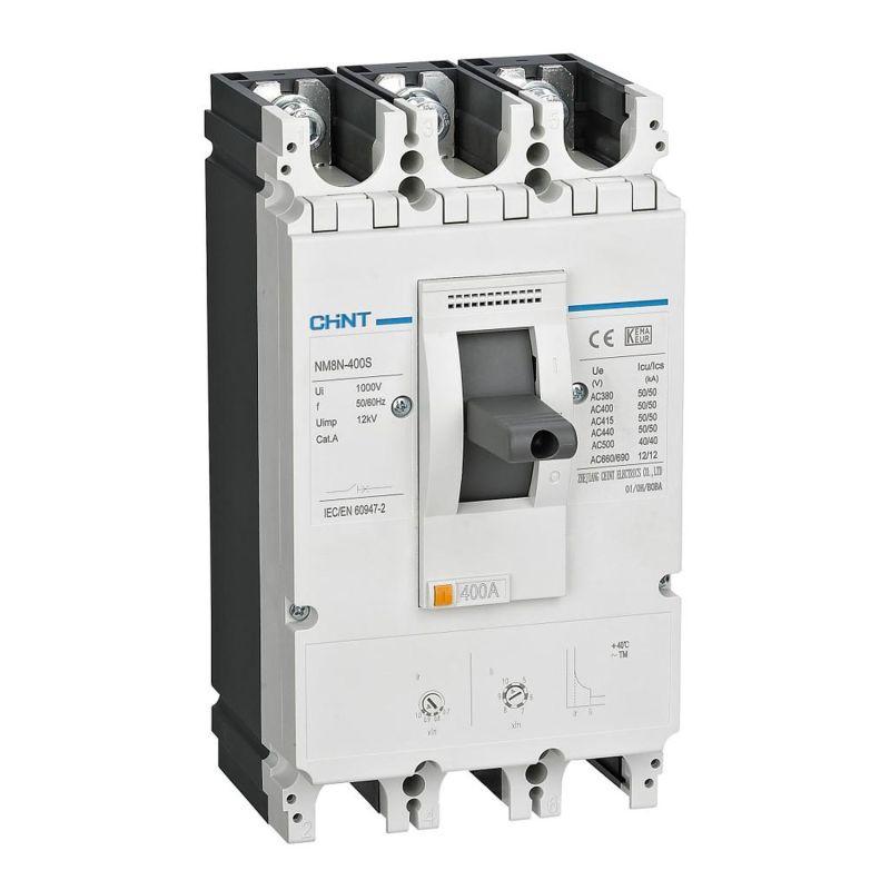 Выключатель автоматический защиты двигателя 3п 350А 150кА NM8N-400R M (R) CHINT 269516