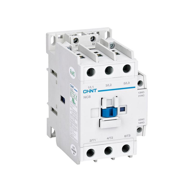 Контактор NC8-40/W 3п 40А кат. 48-130В AC/DC 1НО+1НЗ (R) CHINT 506488