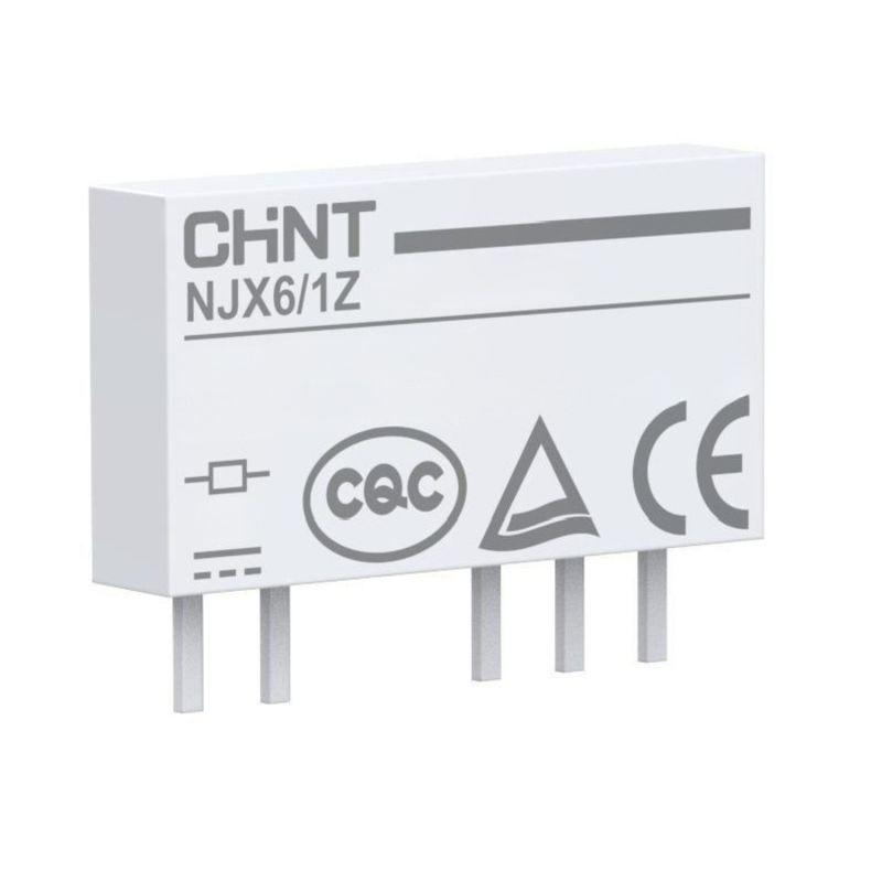 Реле интерфейсное NJX6/1Z 10А DC 24В 1перекл. (R) CHINT 525398