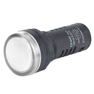 Индикатор ND16-22D/4 IP40 AC 380В встроен. конденсатор (R) бел. CHINT 592661