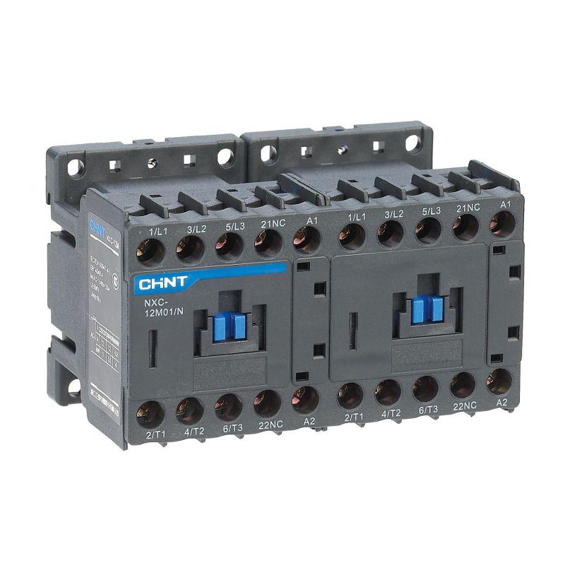 Контактор NXC-06M01/N реверс. 06А 110АС 1НЗ 50/60Гц CHINT 836633