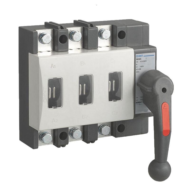 Выключатель-разъединитель 3п NH45-40/3 3P 40А стандартная рукоятка управления CHINT 599564