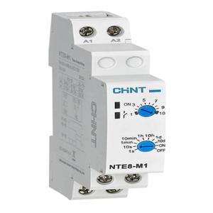 Реле времени NTE8-M1 ( регулир. уставка задержка времени) AC110B (R) CHINT 258693