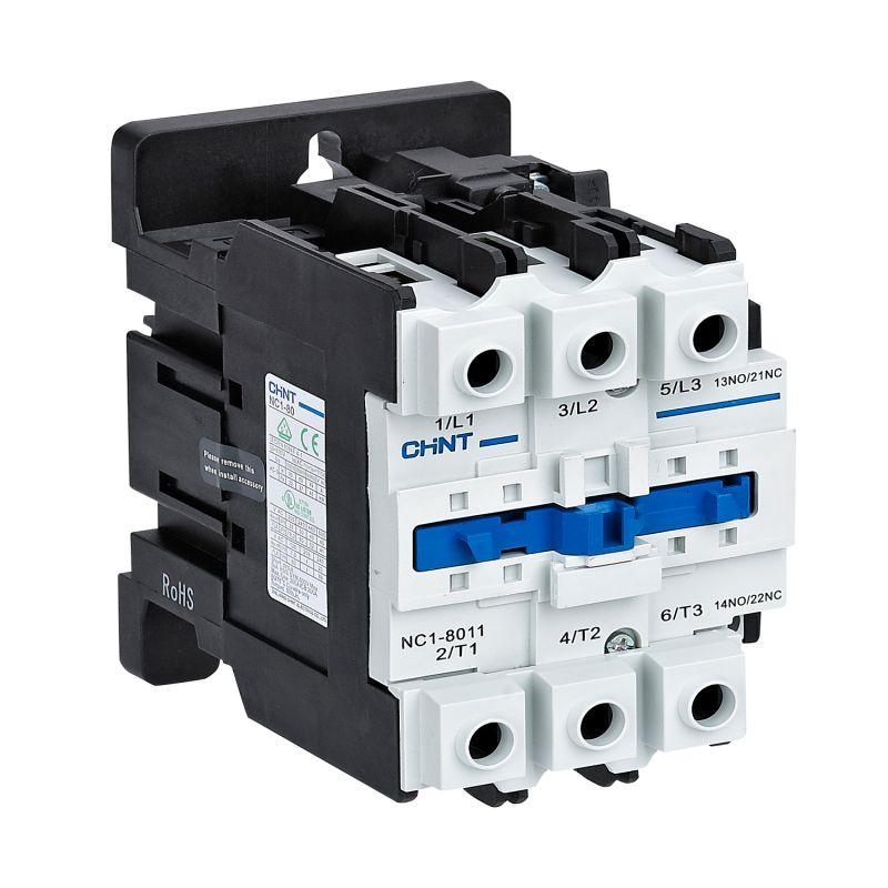 Контактор NC1-8011 80А 230В/АС3 1НО+1НЗ 50/60Гц (R) CHINT 222934