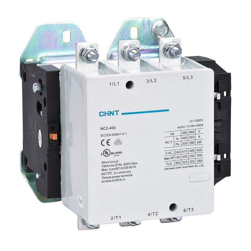 Контактор NC2-400 400А 110В AC-3 50Гц (R) CHINT 236145