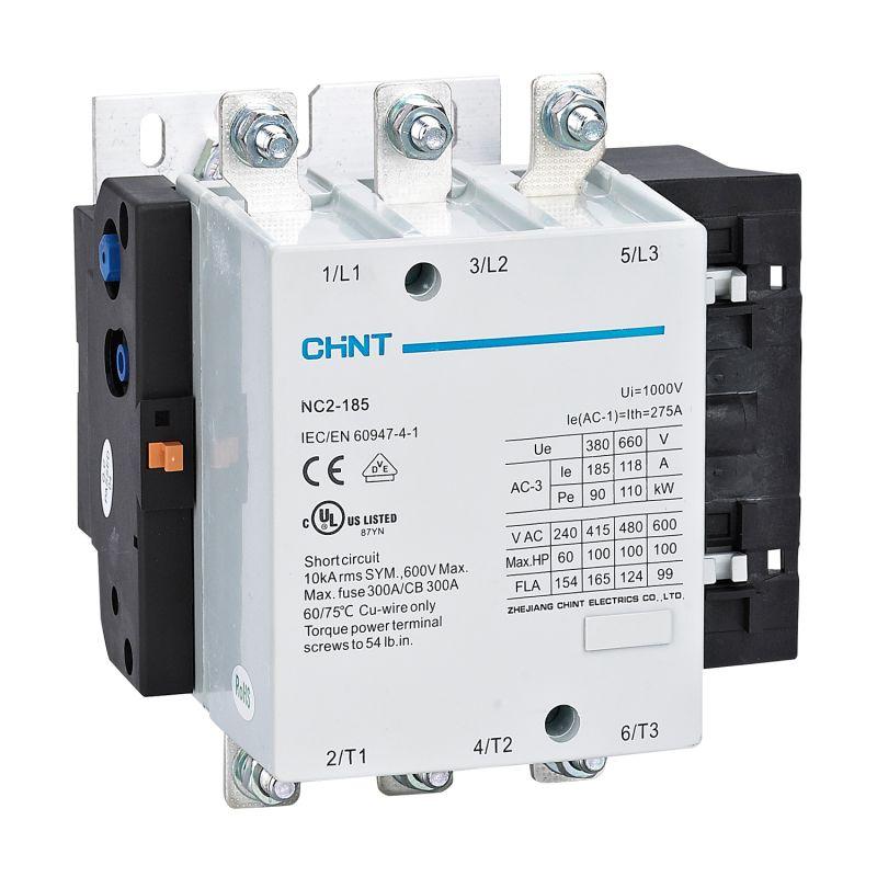 Контактор NC2-185 185А 110В AC-3 50Гц (R) CHINT 236580