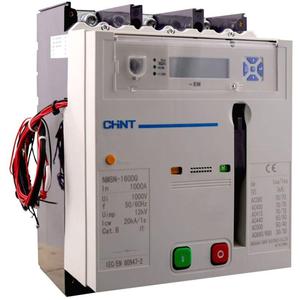 Выключатель автоматический 3п 800А 70кА NM8N-1600Q EM с электр. расцеп. LCD МП 400 AC (R) CHINT 263326