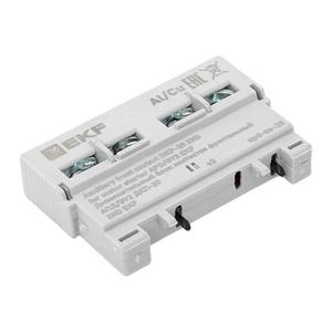 Блок контактов фронтальный дополнительный АПД/GV2 ДКП-20 2НО EKF apd-ae-20