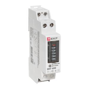 Счетчик SKAT 101М/1-5(40) SDM 1ф 5-40А модульный без поверки EKF 10105M