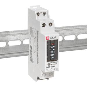 Счетчик SKAT 101М/1-5(40) SDM 1ф 5-40А модульный без поверки EKF 10105M