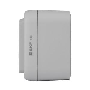 Розетка 1-м ОП Бронто 16А IP55 винтов. клеммы сер. EKF BT1-SOG-111
