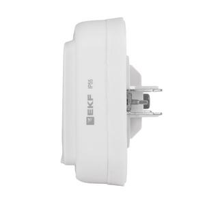 Розетка 1-м СП Бронто 16А IP55 винтов. клеммы бел. EKF BT2-SOW-111