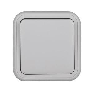 Выключатель 1-кл. СП Бронто 10А IP55 автоматические клеммы сер. EKF BT2-SWG-10