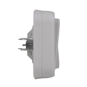 Выключатель проходной 2-кл. СП Бронто 10А IP55 автоматические клеммы сер. EKF BT2-SWG-21