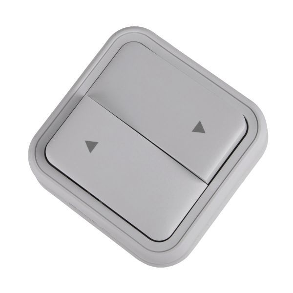 Выключатель для жалюзи СП Бронто винтовые клеммы сер. EKF BT2-SWG-25