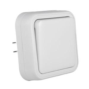 Выключатель проходной 1-кл. СП Бронто 10А IP55 автоматические клеммы бел. EKF BT2-SWW-11