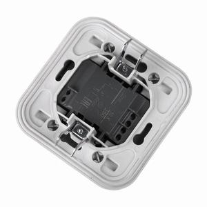 Выключатель проходной 1-кл. СП Бронто 10А IP55 автоматические клеммы бел. EKF BT2-SWW-11