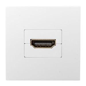 Розетка HDMI 1-м СП 2мод. без индикатора бел. EKF E2MR-21HDMI-10