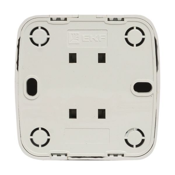 Розетка компьютерная 1-м ОП Минск RJ45 1А 120В бел. Basic EKF EGK01-035-10