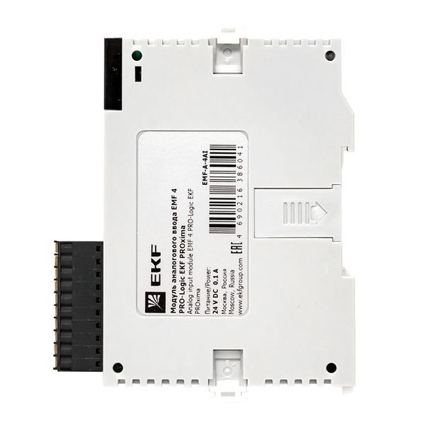 Модуль аналогового ввода EMF 4 PRO-Logic (с поверкой) EKF EMF-A-4AI-V