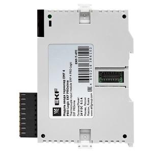 Модуль ввода термопар EMF 4 PRO-Logic (с поверкой) EKF EMF-T-4TC-V