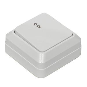 Переключатель проходной 1-кл. ОП Рим 10А IP20 бел. EKF ENV10-025-10