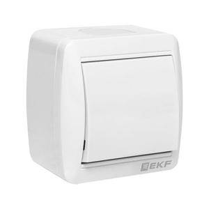 Выключатель ОП Владивосток кнопочный 10А IP54 сер. PROxima EKF EQR16-026-30-54