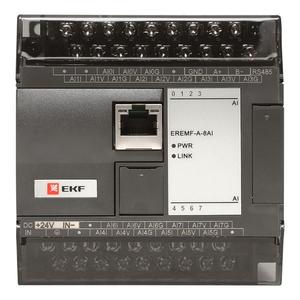 Модуль аналогового ввода EREMF 8 PRO-Logic (без поверки) EKF EREMF-A-8AI