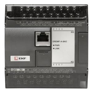 Модуль аналогового вывода EREMF 8 PRO-Logic (без поверки) EKF EREMF-A-8AO