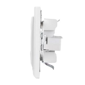 Розетка компьютерная + телефонная 2-м СП Минск RJ45 + Phone бел. Basic EKF ERK00-135-10