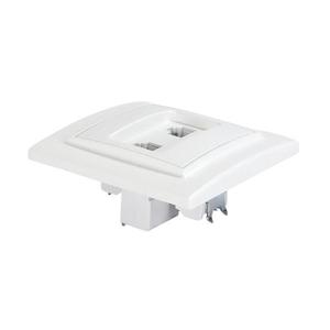 Розетка компьютерная 2-м СП Минск RJ45 бел. EKF ERK02-035-10