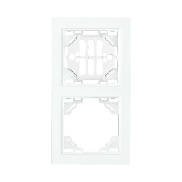 Рамка 2-м Минск вертикальная бел. Basic EKF ERM-G-312-10