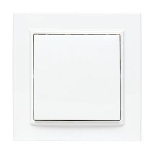 Выключатель 1-кл. СП Минск 10А IP20 бел. Basic EKF ERV10-021-10