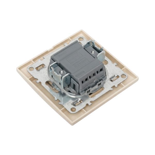 Выключатель 3-кл. СП Минск 10А IP20 беж. EKF ERV10-024-20