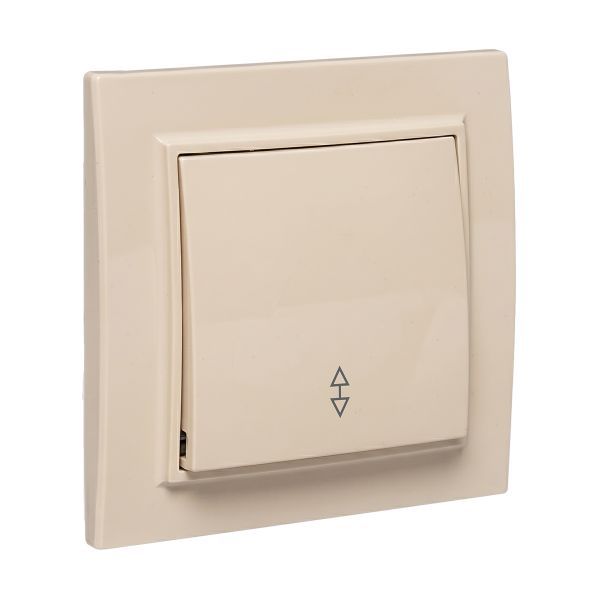Переключатель проходной 1-кл. СП Минск 10А IP20 беж. EKF ERV10-025-20
