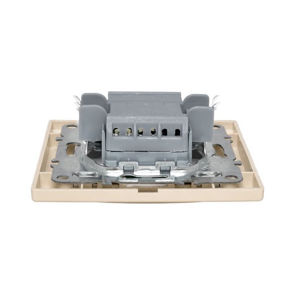 Переключатель проходной 1-кл. СП Минск 10А IP20 беж. EKF ERV10-025-20