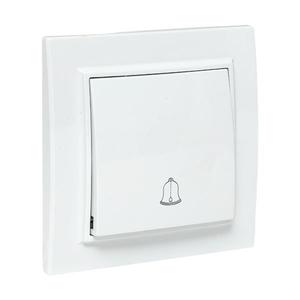 Кнопка звонка СП Минск 10А бел. EKF ERV10-026-10