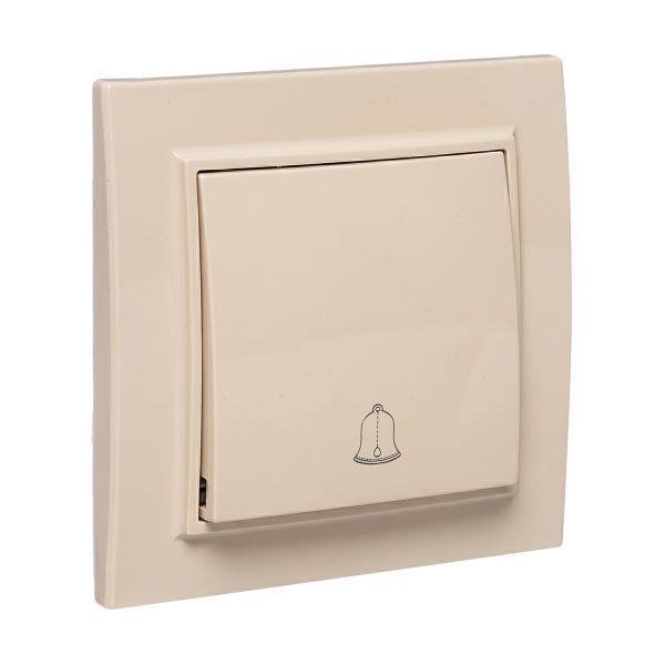 Переключатель проходной 2-кл. СП Минск 10А IP20 беж. EKF ERV10-026-20