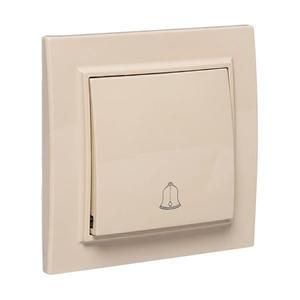 Переключатель проходной 2-кл. СП Минск 10А IP20 беж. EKF ERV10-026-20