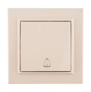 Переключатель проходной 2-кл. СП Минск 10А IP20 беж. EKF ERV10-026-20