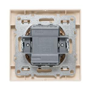 Переключатель проходной 2-кл. СП Минск 10А IP20 беж. EKF ERV10-026-20