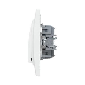 Переключатель проходной 2-кл. СП Минск 10А IP20 бел. Basic EKF ERV10-027-10