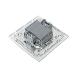 Переключатель проходной 2-кл. СП Минск 10А IP20 бел. Basic EKF ERV10-027-10
