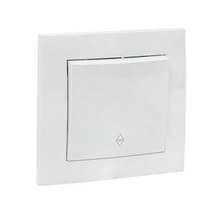 Переключатель проходной 1-кл. СП Валенсия 10А IP20 бел. PROxima EKF EWV10-025-10