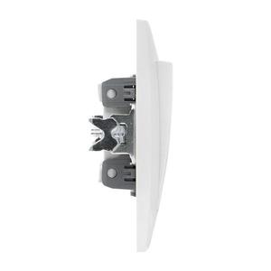 Переключатель проходной 2-кл. СП Валенсия 10А IP20 бел. PROxima EKF EWV10-027-10