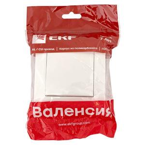 Выключатель 1-кл. СП Валенсия 10А перекрестный бел. PROxima EKF EWV10-125-10