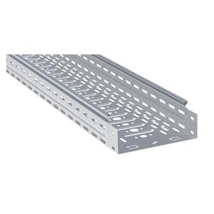 Лоток листовой перфорир. 600х80 L3000 сталь 1.0мм HDZ EKF L8060001-HDZ