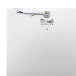 Светильник светодиодный ДВО-1002 36Вт 4000К IP54 595х595х55 опал равномерн. панель EKF LPL-1002-OP-36-4000-54