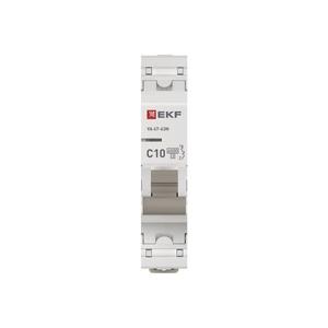 Выключатель автоматический модульный 1п C 10А 6кА ВА 47-63N PROxima EKF M636110C
