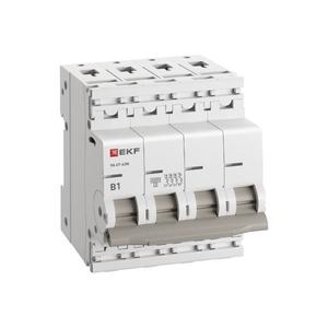 Выключатель автоматический модульный 4п B 1А 6кА ВА 47-63N PROxima EKF M636401B